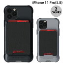 GHOSTEK iPhone 11 Pro Exec 4 カードスロット付きケース ゴーステック (スマホケース・カバー)