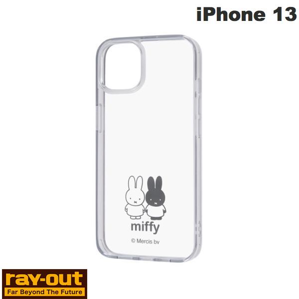 Ray Out iPhone 13 Miffy Hybrid Case Charaful Miffy # RT-BP31UC/MFM Layout (Smartphone Case/Cover)