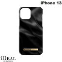 [lR|X] IDEAL OF SWEDEN iPhone 13 Fashion Case BLACK SATIN # IDFCSS21-I2161-312 ACfBA Iu XEB[f (X}zP[XEJo[)