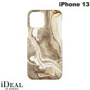 アイディール スマホケース レディース [ネコポス送料無料] IDEAL OF SWEDEN iPhone 13 Fashion Case GOLDEN SAND MARBLE # IDFCGM19-I2161-164 アイディアル オブ スウィーデン (スマホケース・カバー)