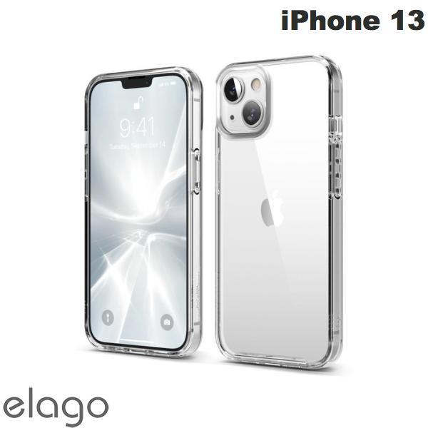 elago iPhone 13 HYBRID CASE Clear # EL_IMNCSPTHB_CL 엘라고 (스마트폰 케이스 커버)