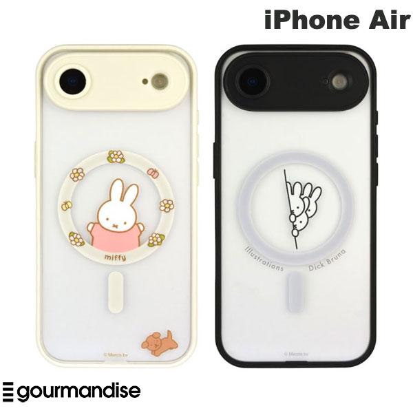 Cute Miffy iPhone Air Case by gourmandise. Miffy shockproof case with IIIIfi+ (E-Fit) plump frame. MagSafe compatible. (Smartphone case/cover) IIIIfit 2025