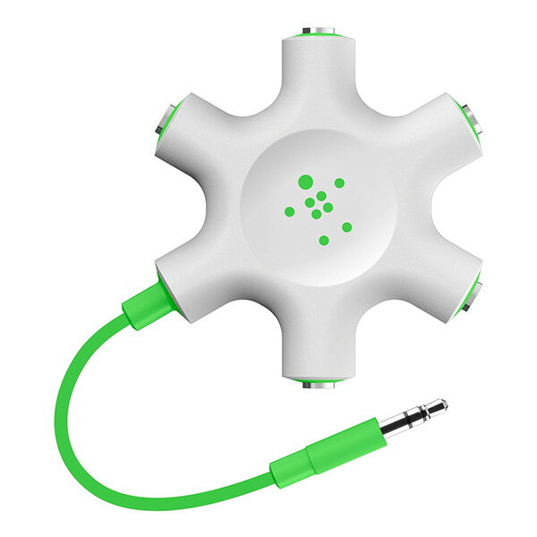 [ネコポス送料無料] BELKIN MixIt UPシリーズ ロックスター グリーン # F8Z274btGRN ベルキン (ケーブル) 最大5人で音楽を共有