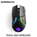 SteelSeries Rival 650 Wireless w CX Q[~O}EX # 62456 XeB[V[Y (}EX)