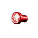 GILD design EVA Earphone jack cover(NERV)レッド # GIEV-200R ギルドデザイン (イヤホンジャックアクセサリー )