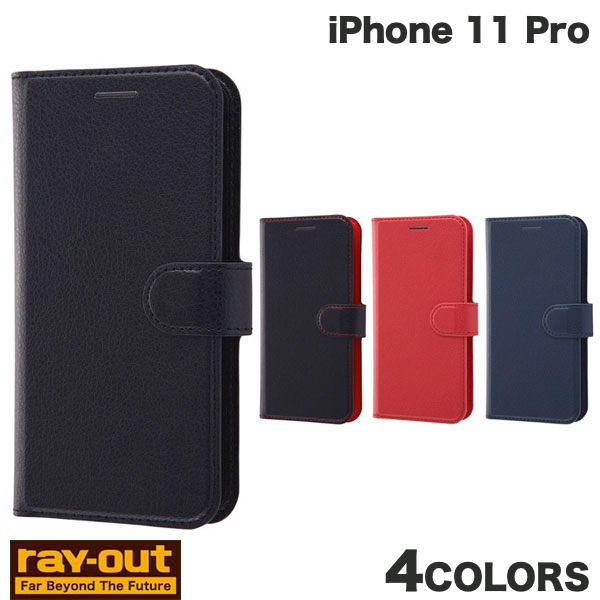 Ray Out iPhone 11 Pro 수첩형 케이스 심플 마그넷 레이아웃(스마트폰 케이스·커버)