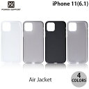  PowerSupport iPhone 11 Air Jacket エアージャケット パワーサポート (スマホケース・カバー)