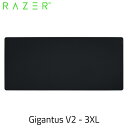 【あす楽】 【国内正規品】 Razer Gigantus V2 マイクロウィーブクロスサーフェス ゲーミング デスクサイズ マウスパッド 3XL RZ02-03330500-R3M1 レーザー (ゲーミングマウスパッド)