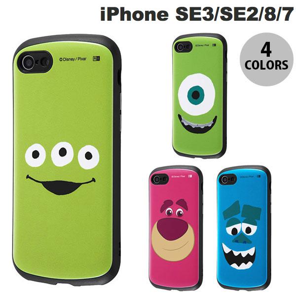 ingrem iPhone SE 3세대 / SE 2세대 / 8 / 7 디즈니 픽사 캐릭터 내충격 케이스 MiA 페이스 업 잉글렘 (스마트폰 케이스 커버) 캐릭터 귀여운