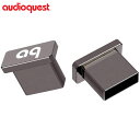 ネコポス送料無料 オーディオクエスト audioquest USB CAPS USB A端子用 ノイズストッパー 4個入り USB/CAPS オーディオクエスト (ケーブル)