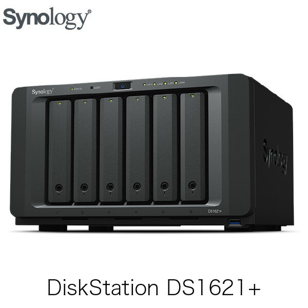 Synology DiskStation Plusシリーズ DS1621 6ベイ DS1621 シノロジー (RAIDケース)