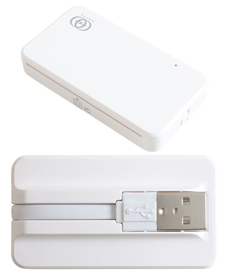 GOPPA �ܿ��� IC�����ɥ꡼���� �ޥ��ʥ�С��������б� # GP-ICCR/W ���å� (IC�����ɥ꡼����) ���꿽�� e-Tax eLTAX �б�