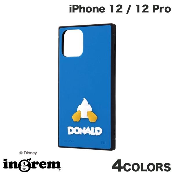 ingrem iPhone 12 / 12 Pro ディズニーキャラクター 耐衝撃ハイブリッドケース シリコン KAKU イングレム (スマホケース カバー)
