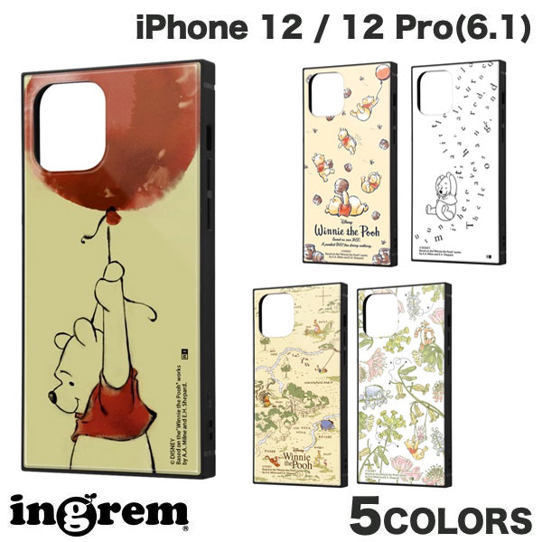 ingrem iPhone 12 / 12 Pro 디즈니 캐릭터 내충격 하이브리드 케이스 KAKU 잉글렘 (스마트폰 케이스·커버)