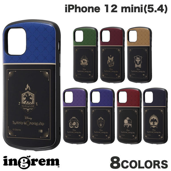 ingrem iPhone 12 mini ツイステッドワンダーランド 耐衝撃ケース MiA イングレム (スマホケース・カバー) キャラクター かわいい