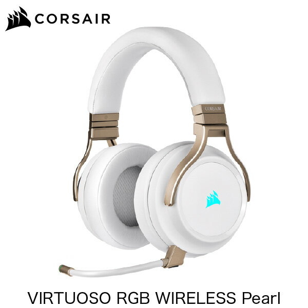 Corsair VIRTUOSO RGB WIRELESS 2.4GHz 磻쥹 / USB / 3.5mm ³ б ߥ󥰥إ...