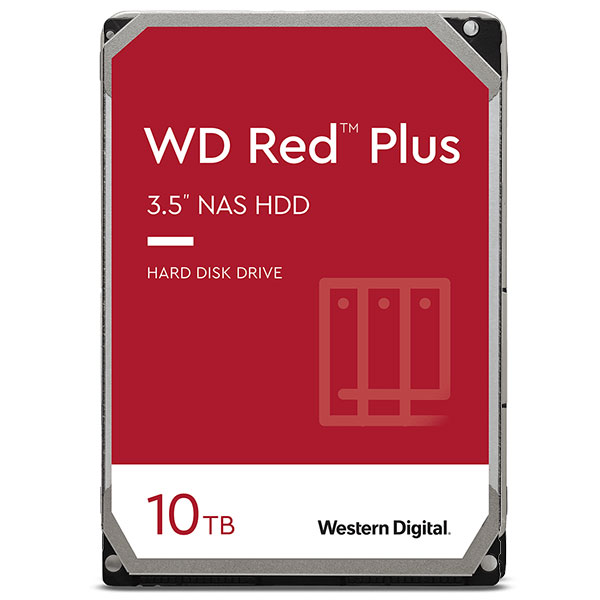 ڤڡ Western Digital 10TB WD Red Plus 3.5 SATA III # WD101EFBX ǥ (¢ϡɥǥ)