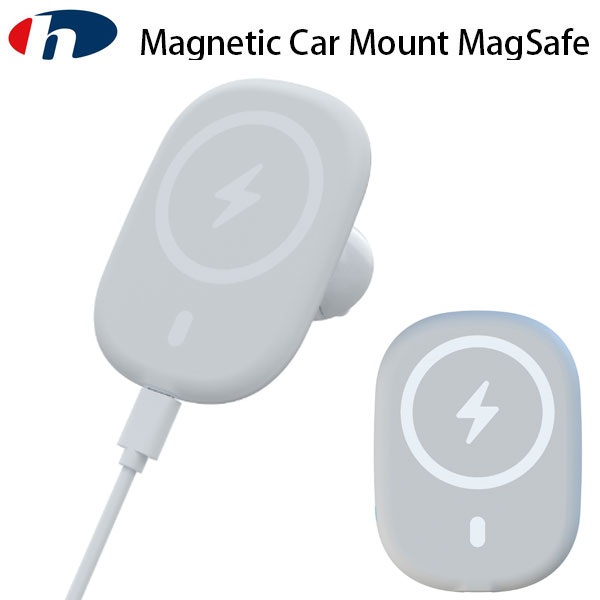 Hans International Magnetic Car Mount MagSafe 7.5W ̓}OleBbNJ[}Eg # HIMGCM17N nYC^[iVi (ifoCXpCX [d)