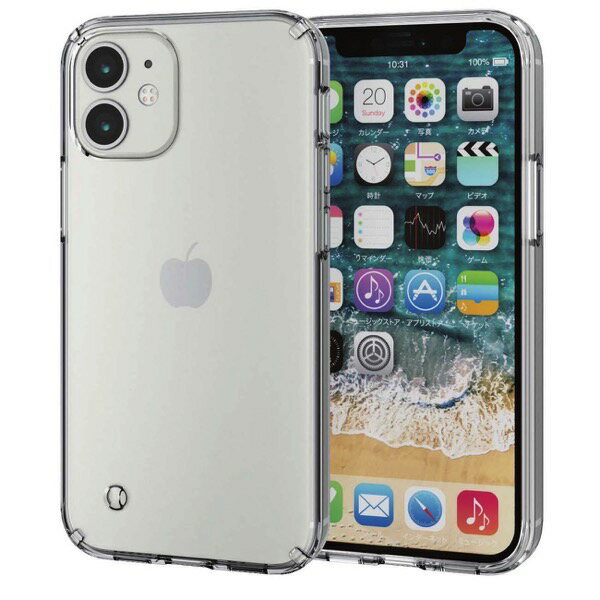 Rakuten - ELECOM エレコム iPhone 12 mini ハイブリッドケース TRANTECT クリア # PM-A20AHVCCR エレコム (スマホケース・カバー)