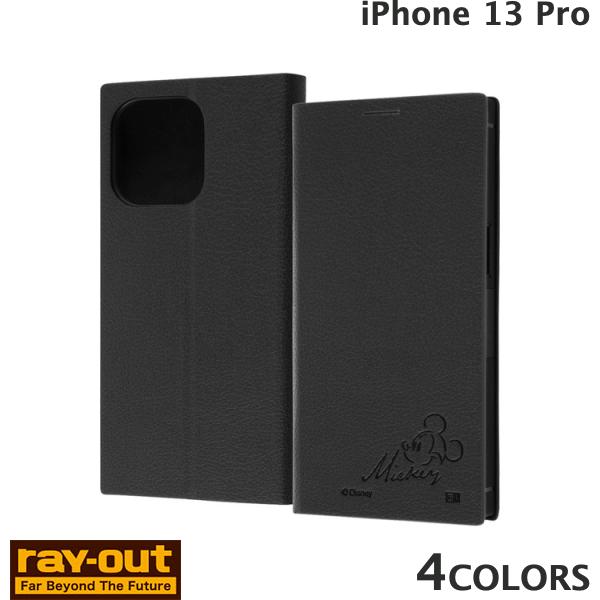 Ray Out iPhone 13 Pro 디즈니 캐릭터 내충격 수첩형 가죽 케이스 사이드 마그넷 레이아웃 (스마트폰 케이스 커버)