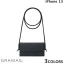 GRAMAS COLORS iPhone 13 / 13 Pro Strap Bag type PU Leather Case グラマス (スマホケース カバー) 女性 斜めがけ ショルダーストラップ対応