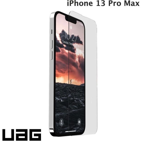 [ネコポス発送] UAG iPhone 13 Pro Max ガラススクリーンシールドプラス クリア 二重強化 0.6mm # UAG-IPH21L-SPPLS ユーエージー (iPhone13ProMax ガラスフィルム)