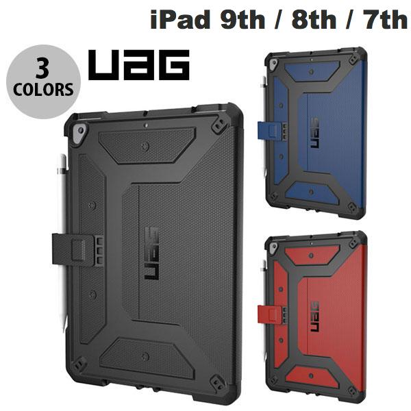 ネコポス送料無料 UAG iPad 9th / 8th / 7th 耐衝撃 メトロポリスケース フォリオケース (アップルペンシルホルダー付き) ユーエージー (iPadカバー ケース)