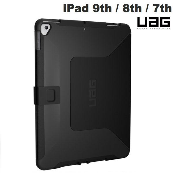 ネコポス発送 UAG iPad 9th / 8th / 7th SCOUT 耐衝撃フォリオケース ブラック UAG-IPD7SF-BK ユーエージー (iPadカバー ケース)