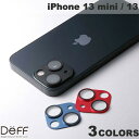 [ネコポス送料無料] Deff iPhone 13 mini / 13 Hybrid Camera Lens Cover ディーフ (カメラレンズプロテクター)