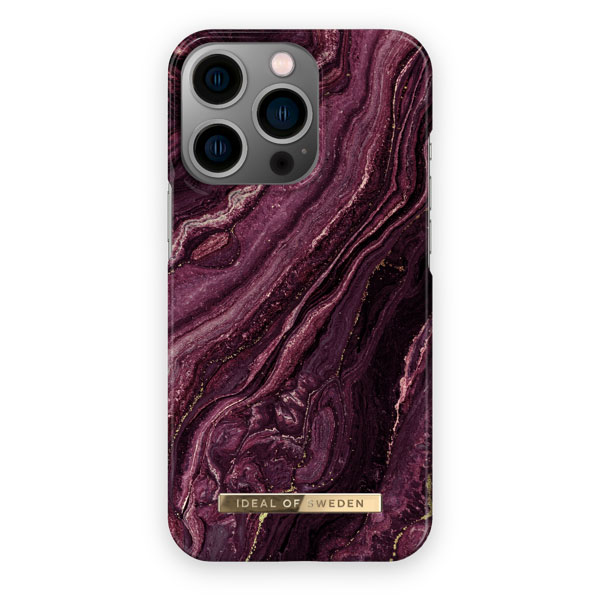 ネコポス送料無料 IDEAL OF SWEDEN iPhone 13 Pro Fashion Case GOLDEN PLUM IDFCAW20-I2161P-232 アイディアル オブ スウィーデン (スマホケース カバー)