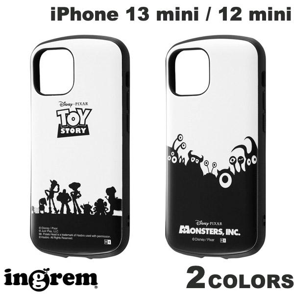 ingrem iPhone 13 mini / 12 mini 디즈니 픽사 캐릭터 내충격 케이스 MiA 잉글렘 (스마트폰 케이스 커버) 캐릭터 귀여운