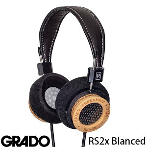 GRADO RS2x Blanced Referenceシリーズ 開放型 バイウッドデザイン 有線ヘッドホン 4pin XLR バランス端子モデル # RS2x Blanced グラド (ヘッドホン)格安セール