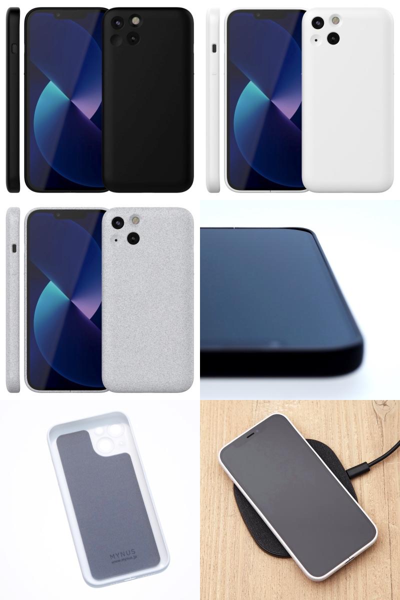 MYNUS iPhone 13 CASE ミニマルデザイン マイナス (スマホケース・カバー) 高精度 ...