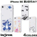  ingrem iPhone SE 第3世代 / SE 第2世代 / 8 / 7 ディズニーキャラクター ハイブリッドケース Clear Pop イングレム (スマホケース・カバー)