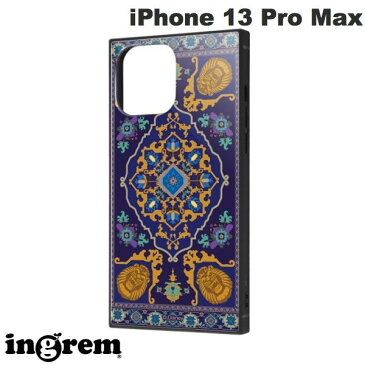 [ネコポス送料無料] ingrem iPhone 13 Pro Max ディズニーキャラクター 耐衝撃ハイブリッドケース KAKU アラジン/魔法の絨毯 # IQ-DP33K3TB/AL003 イングレム (iPhone13ProMax スマホケース)