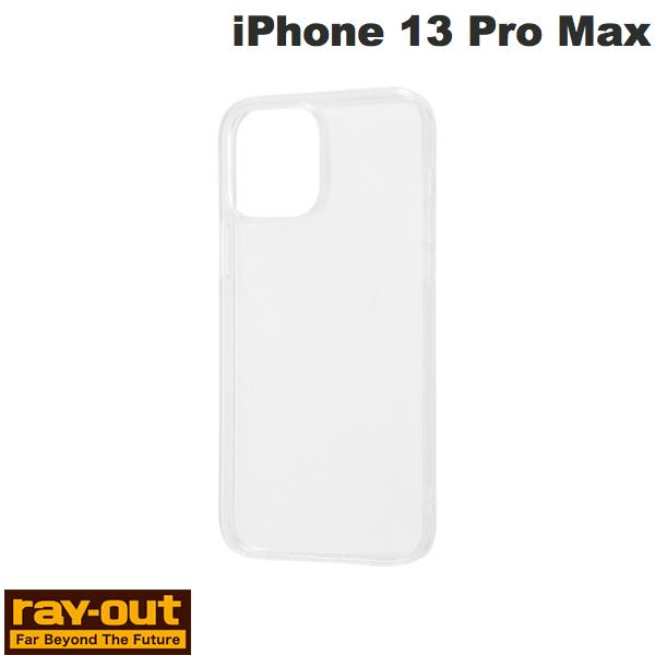 Ray Out iPhone 13 Pro Max TPU 소프트 케이스 울트라 클리어/클리어 # RT-P33TC3/CM 레이아웃 (스마트폰 케이스 커버) 뽀키리