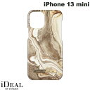 アイディール スマホケース レディース [ネコポス送料無料] IDEAL OF SWEDEN iPhone 13 mini Fashion Case GOLDEN SAND MARBLE # IDFCGM19-I2154-164 アイディアル オブ スウィーデン (スマホケース・カバー)