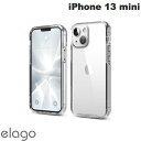  elago iPhone 13 mini HYBRID CASE Clear # EL_IMSCSPTHB_CL エラゴ (スマホケース・カバー)