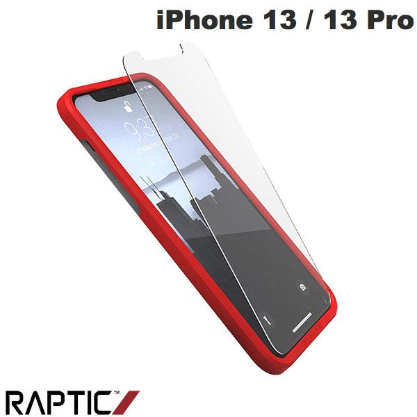  RAPTIC iPhone 13 / 13 Pro Glass Full Coverage Clear 光沢 0.33mm # RT_IMMSPBGGF_CL ラプティック (iPhone13 / 13Pro ガラスフィルム)