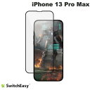 ネコポス送料無料 ［在庫限り］ SwitchEasy iPhone 13 Pro Max Glass Hero Transparent 光沢 0.6mm SE_IMLSPEGGH_TR スイッチイージー (iPhone13ProMax ガラスフィルム)