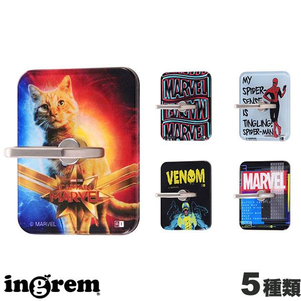 [ネコポス送料無料] ingrem マーベル スマートフォン用リング アクリル イングレム (スマホリング)