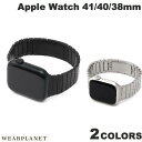  WEARPLANET Apple Watch 41 / 40 / 38mm サージカルステンレス製 プレミアムメタルバンド ウェアプラネット (アップルウォッチ ベルト バンド) ステンレス レディース