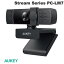 AUKEY ֥ Stream Series FHD 1080p ץ饤ХݸСդ ޥ¡  ֥å # PC-LM7  (PC)