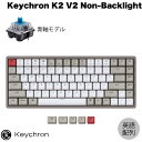 Keychron K2 V2 mobNCg Macpz L / Bluetooth 5.1 CX Ή eL[X zbgXbv Keychron  84L[ JjJL[{[h # K2/V2-M2-US L[N (BluetoothL[{[h) USz