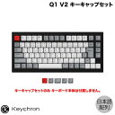 Keychron Q1 V2 日本語配列用 OEM Dye-Sub PBTキーキャップセット レトロ JM-6 キークロン (キーボード アクセサリ)
