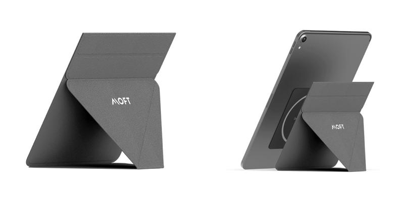 【正規取扱店】 MOFT 9.7インチ タブレットスタンド SNAP ON モフト (タブレットPCスタンド) 極薄 軽量 折りたたみ 角度調整 iPad 取り外し可能 3