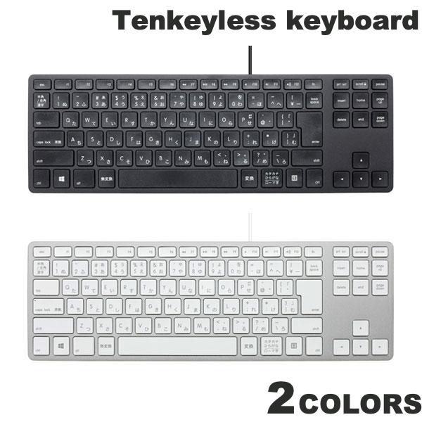  Matias Wired Aluminum Tenkeyless keyboard for PC 日本語配列 有線キーボード テンキーレス マティアス (キーボード) JIS配列