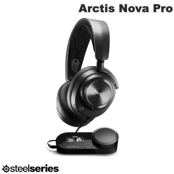 SteelSeries Arctis Nova Pro ハイレゾ対応 GameDAC Gen2 付属 有線 ゲーミングヘッドホン 61527J スティールシリーズ (ヘッドセット) アークティスノバ sbf23