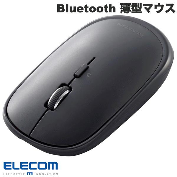 ELECOM エレコム マウス Bluetooth 4ボタン 薄型 充電式 3台同時接続 ガンメタリック # M-TM15BBGM/EC エレコム (ワイヤレスマウス)