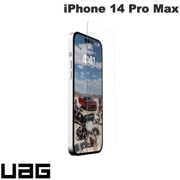 UAG iPhone 14 Pro Max SCREEN SHIELD PLUS 二重強化ガラスフィルム Clear 0.5mm # UAG-IPH22LB-SPPLS ユーエージー (スマホ用液晶保護ガラスフィルム)
